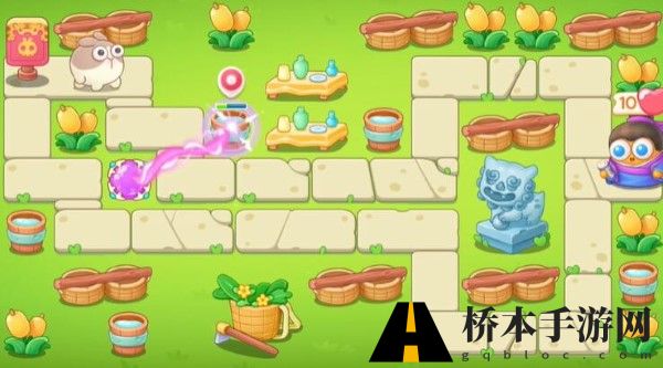 保卫萝卜4七夕鹊桥会第一关怎么过