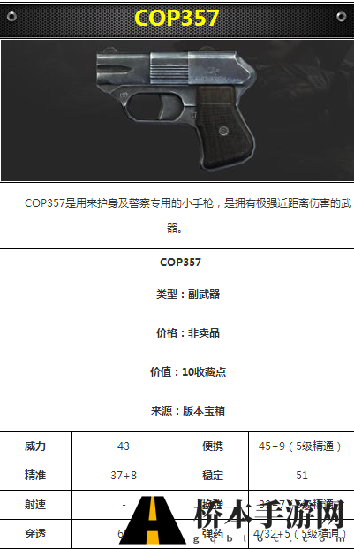 cf手游cop357获得方式 cf手游cop357怎么得