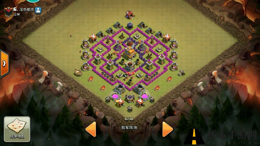 部落冲突coc7本神阵怎么布局 coc七本神阵阵型推荐